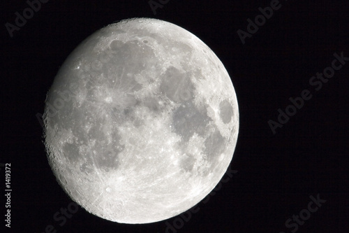 Photo: moon in october moon in october