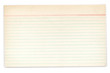 index card