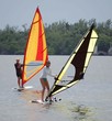 windsurfing lesson