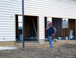 construction worker on cell phone construction worker on cell phone