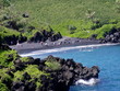 black sand beach, maui, hawaii