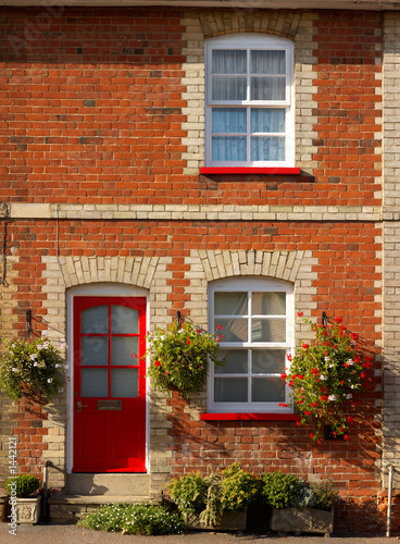 Photo: pretty terraced cottage pretty terraced cottage
