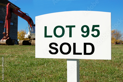 Photo: sold sign sold sign