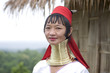 langhalsfrau in nordthailand