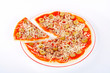detail of italian pizza