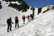 groupe sur le glacier (réf mb23)