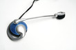 head headphones with a microphone