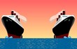 2 ships at sea 2 ships at sea
