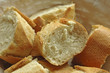 geschnittenes baguette