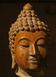 thai style buddha head