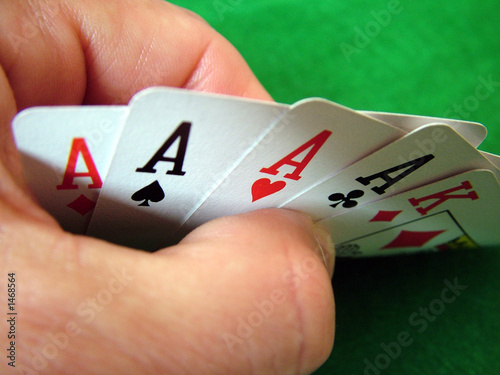 winning hand of cards