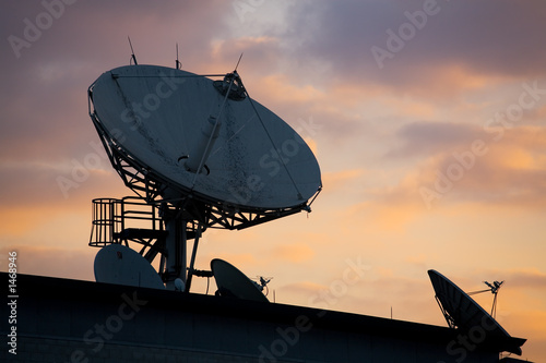 Photo: satellite dishes on roof 1 satellite dishes on roof 1