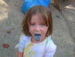 girl with blue tongue girl with blue tongue