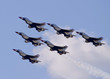 Photo: thunderbird flyover thunderbird flyover