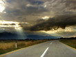 highway in to the horizon