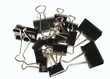 pile of bull clips