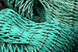 fishing net on a boat fishing net on a boat