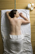 spa customer seen from above
