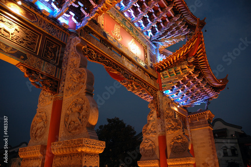 chinese gate at kunming chinese gate at kunming