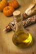 olive oil ,corn and pumpkins