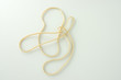 three rubber bands