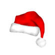 Illustration: red christmas cap red christmas cap