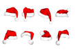 red christmas caps