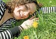 in the gras
