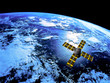 satellite in orbit