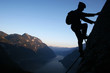 climbers silhouette climbers silhouette