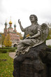 sculpture in novodevichiy monastery