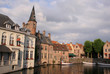 summer evening in bruges