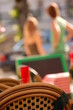 vue sur une carte de restaurant