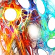 Quadro colorful textured web