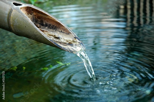 bamboo fountain