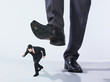 hommes d'affaires géant