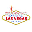 vector: lasvegas sign at day
