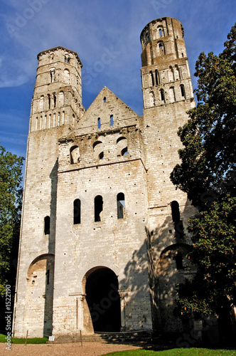 france, normandie: abbatial of jumieges