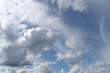 blue sky clouds