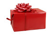 present with red bow