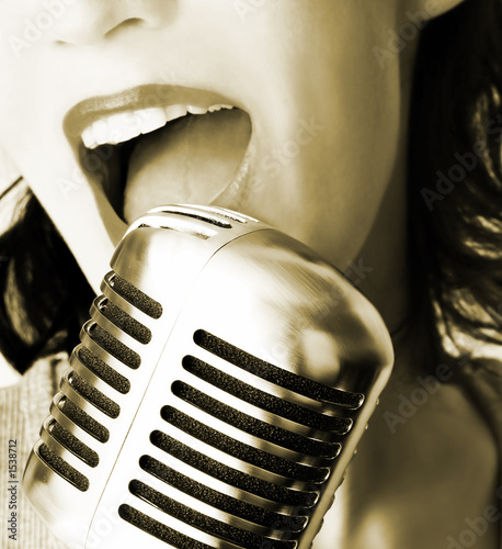 Photo: retro singer retro singer