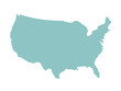 usa on white usa on white