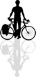 biker silhouette
