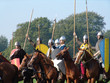 cheering lancers at battle of hastings cheering lancers at battle of hastings