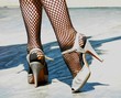 tango shoes and pose