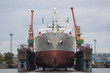 vessel in dry dock vessel in dry dock