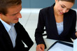 businessteam at a meeting