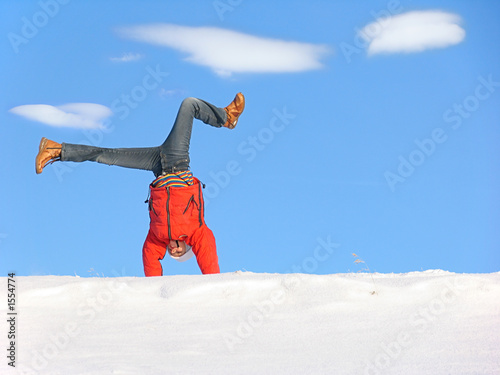 Foto: winter cartwheel winter cartwheel