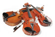 three violins