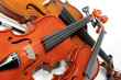 three violins